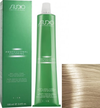 Крем-краска для волос Kapous Professional Studio с женьшенем S 900 ультра-светлый натуральный блонд