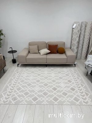Ковер для детской Radjab Carpet Поло Прямоугольник EN 256 12456RK (0.8x1.5, Cream Beige)