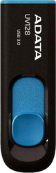 USB Flash A-Data DashDrive UV128 Black/Blue 64GB (AUV128-64G-RBE)