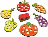 Развивающая игра Alatoys Мозаика. Овощи МКО01