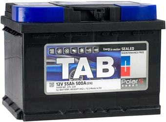 Автомобильный аккумулятор TAB Polar R 55 low (55 А&middot;ч)