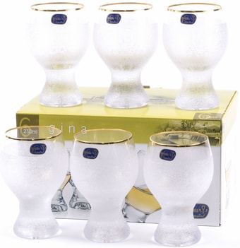 Набор бокалов для вина Bohemia Crystal Gina 40159/M8654/230