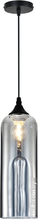 Припотолочная люстра Escada 2110/1S (черный/дымчатый)