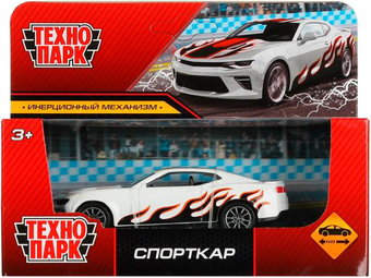 Легковой автомобиль Технопарк Hot Wheels. Спорткар 2106C134-R