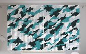 JoyArty Голубой камуфляж p_34617 (145x180)
