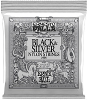 Струны для гитары Ernie Ball 2406 Palla Nylon Clear Silver