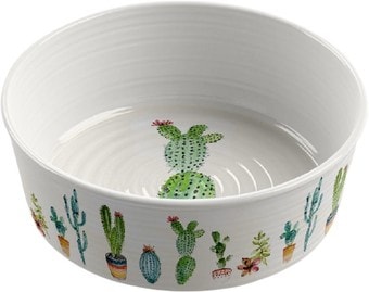 Миска TarHong Cactus PDR5085PBSC (белый с рисунком)
