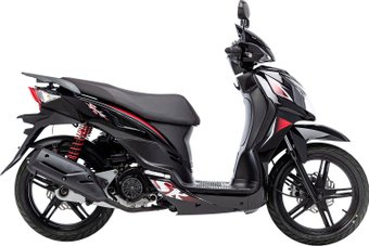 Скутер SYM Symphony SR 125 (черный)