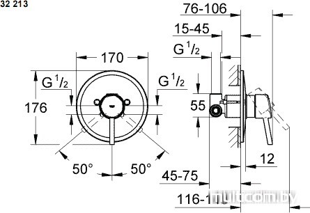Смеситель Grohe Concetto 32213001