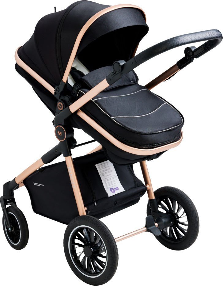 Универсальная коляска Sweet Baby Ranger 3в1 (Black Gold)