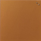 Стеклянная доска Naga Magnetic Glass Board 45x45 (коричневый) [10783]