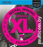 Струны для гитары D'Addario EXL-170-6