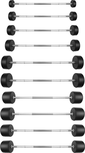 Ряд из штанг Bronze Gym BG-PA-BB-S10-55 10x(10-55 кг)