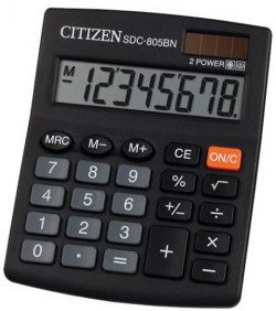 Калькулятор Citizen SDC-805 BN