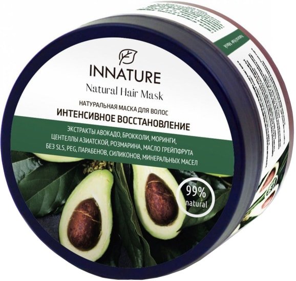 Innature Маска для волос Интенсивное восстановление 250 мл