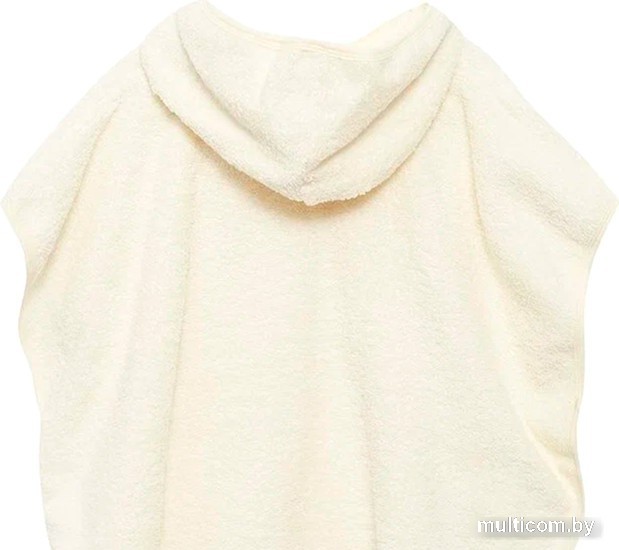 Полотенце с капюшоном Lilia Пончо детское 113x83 Плп-113 (светло-кремовый)