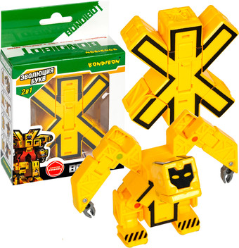 Трансформер Bondibon Bondibot Буква Ж ВВ5493