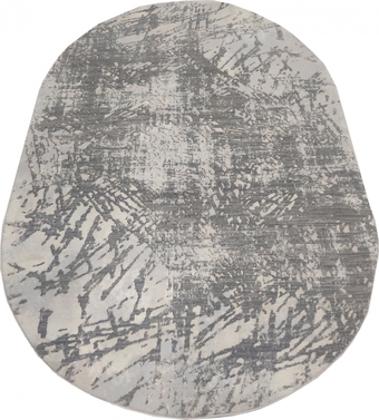 Ковер для жилой комнаты Bossan Rome B203A-AGRI-BEJ-OVAL 120x170