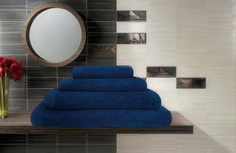 Полотенце Guten Morgen Премиум 30x50 ПМтс-30-50 (темно-синий)