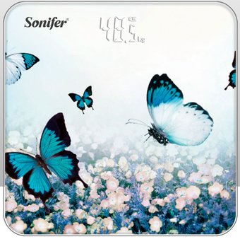 Напольные весы Sonifer SF-1908 (бабочки)