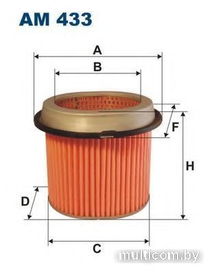 Воздушный фильтр Filtron AM433