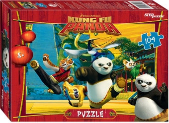 Пазл Step Puzzle Кунг-фу Панда 82193 (104 эл)