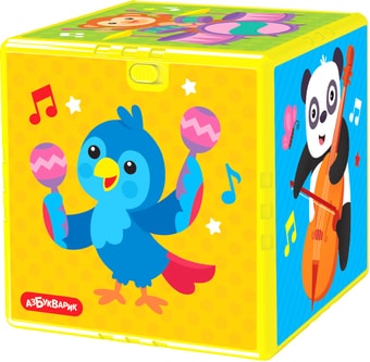 Интерактивная игрушка Азбукварик Говорящий кубик. Веселый зоопарк 4680019285726