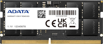 Оперативная память ADATA 32ГБ DDR5 SODIMM 4800 МГц AD5S480032G-S