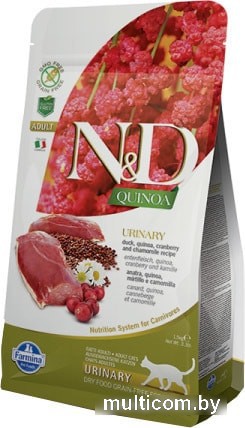 Корм для кошек Farmina N&D Grain Free Urinary Duck Adult 0.3 кг
