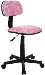 Кресло Бюрократ CH-201NX/HEARTS-PK (розовый)