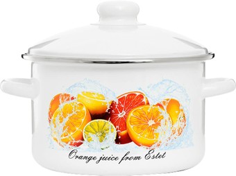 Кастрюля Эстет Цитрусовый фреш ЭТ-75220/3