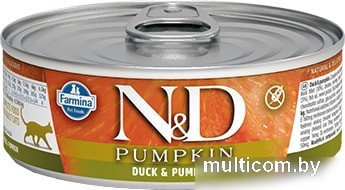 Корм для кошек Farmina Duck & Pumpkin Wet Food 0.08 кг
