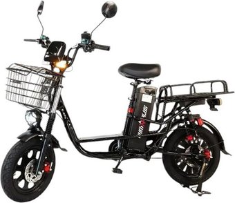 Электровелосипед AVM.Plus E-Alfa Fat (черный)