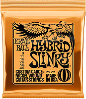 Струны для гитары Ernie Ball 2222 Nickel Hybrid Slinky