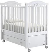 Классическая детская кроватка Nuovita Lusso Swing (белый)