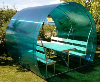 Беседка Велес Пион (2м, синий)