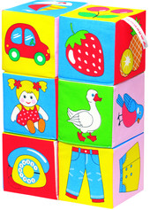 Мягкая игрушка Мякиши Кубики "Предметы