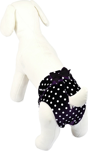 Гигиенические трусы Camon из микрофибры C205/F (р. 5, черный в горошек)