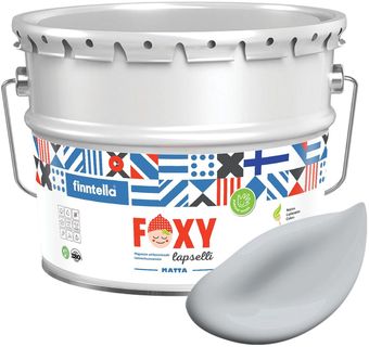 Краска Finntella Foxy Lapselli Matte Susi F-50-1-9-FL273 9 л (серый)