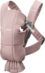 Рюкзак-переноска BabyBjorn Mini Cotton (dusty pink)