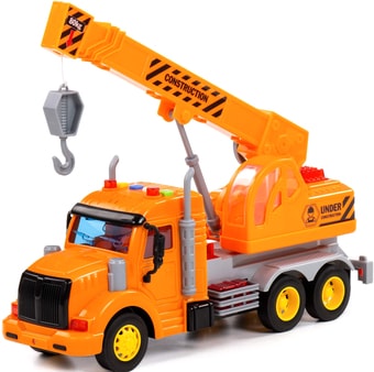 Полесье Профи Автомобиль-кран инерционный 86617