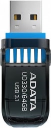 USB Flash A-Data UD330 64GB (черный)