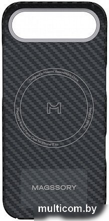 Magssory Aramid Frame Case для iPhone 17 Air Black CFB046