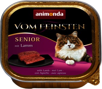 Консервированный корм для кошек Animonda Vom Feinsten Senior с ягненком 100 г