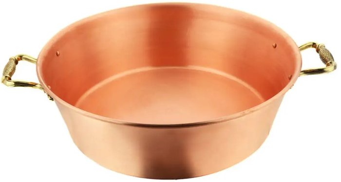 Кастрюля Кольчугинский мельхиор Лист С95408/10 (6л)