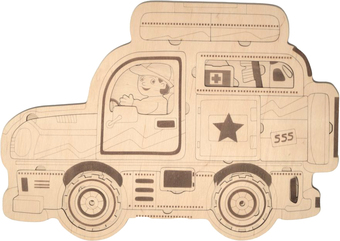 Мозаика/пазл Гомельдрев Машина