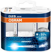 Ксеноновая лампа Osram D2S Cool Blue Intense Xenarc 2шт [66240CBI-HCB]