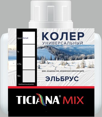 Колеровочная краска Ticiana Mix Универсальная 0.08 л (байкал)