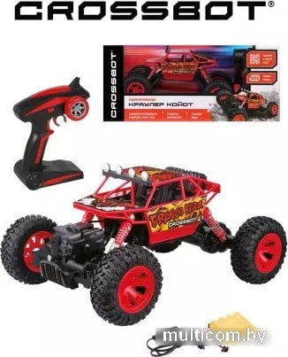 Автомодель Crossbot Краулер Койот 870635 (красный)