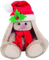 Мягкая игрушка BUDI BASA Зайка Ми в красном колпачке и шарфе